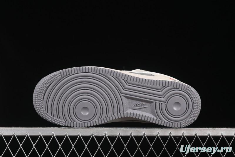 Nike Air Force 1 '07 Low Supreme Casual Sneakers with Full-Length Air Cushion - HH7518-058