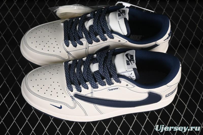 Nike Travis Scott x Fragment Design x Air Jordan 1 Low OG SP Casual Sneakers - DH0223-355