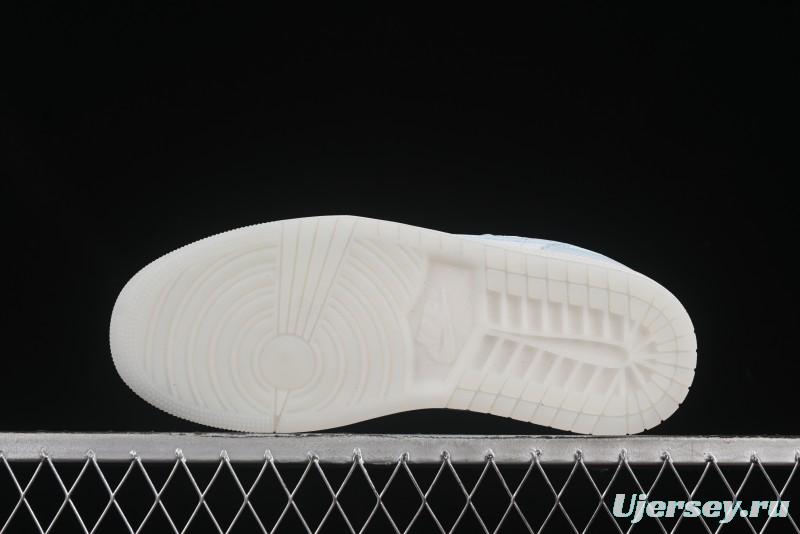 Nike Air Jordan 1 Low AJ1 Mint Blue Low-Top Casual Lifestyle Sneakers - HJ5999-400