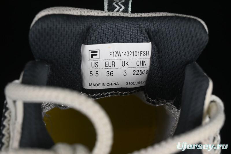 Fila Heritage Fluid Cat Paw 5.0 Retro Dad Shoes with Lace-Up Design - F12W432101FSH