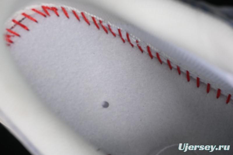 Nike Air Force 1 '07 Low Stussy Collaboration Gradient Denim Casual Sneakers - XS1958-586