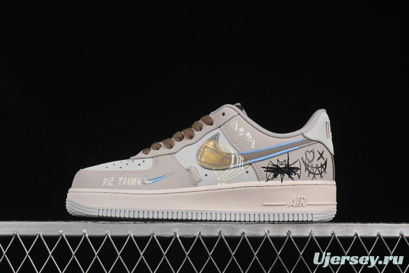 Nike Air Force 1'07 Low Batman DC Comics Series Casual Sneakers - XL2321-111
