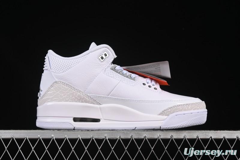 Nike Air Jordan 3 Retro Pure Money Sneakers - CT8532-111