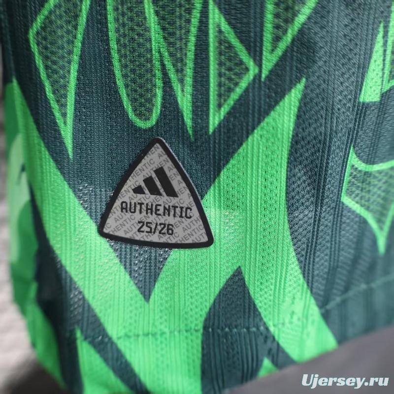 Player Version 25/26 Liverpool Green with Dragon Pattern Jersey