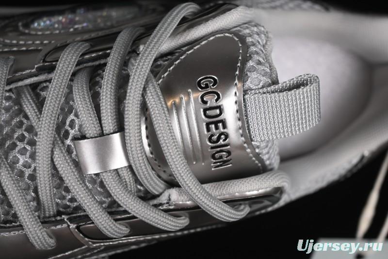 GG-CC Casual Sports Running Shoes with Triple-Layer Crescent Sole and 5cm Height Boost - 668-1