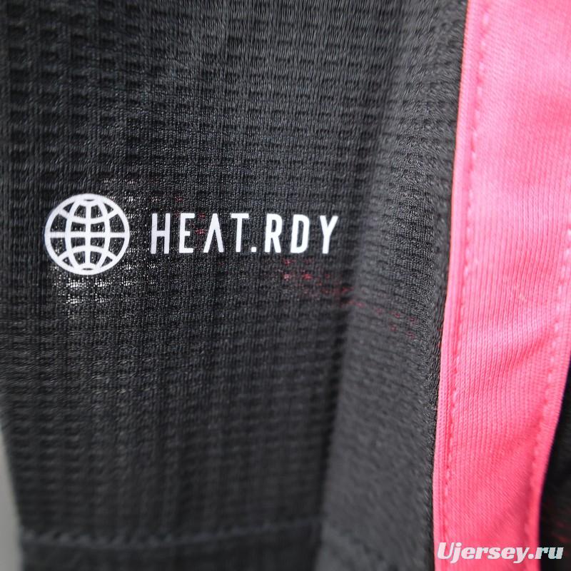 Player Version 2025 Algeria Black with Colorful Gradient Accents Jersey