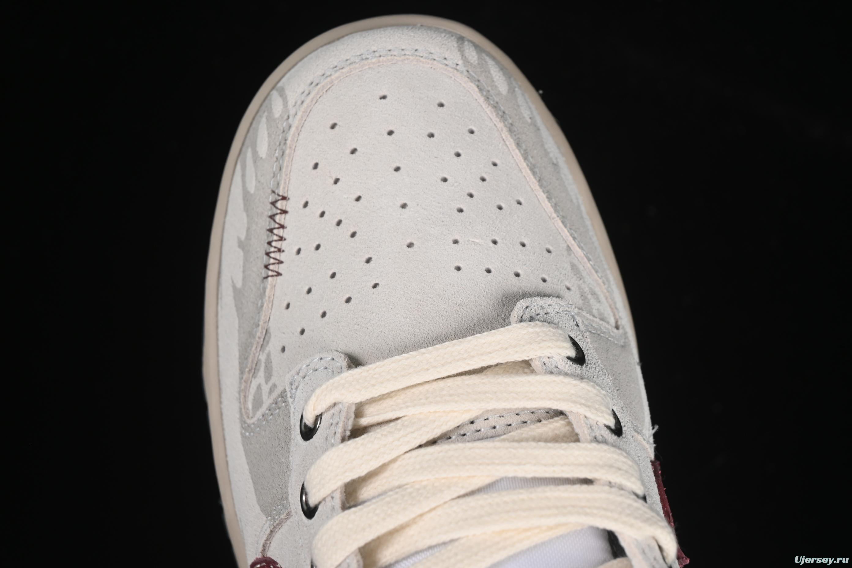 Nike Dunk Low Retro 'Double Swoosh' CNY Year of the Snake Panda Mischief Casual Sneakers - HV1800-101