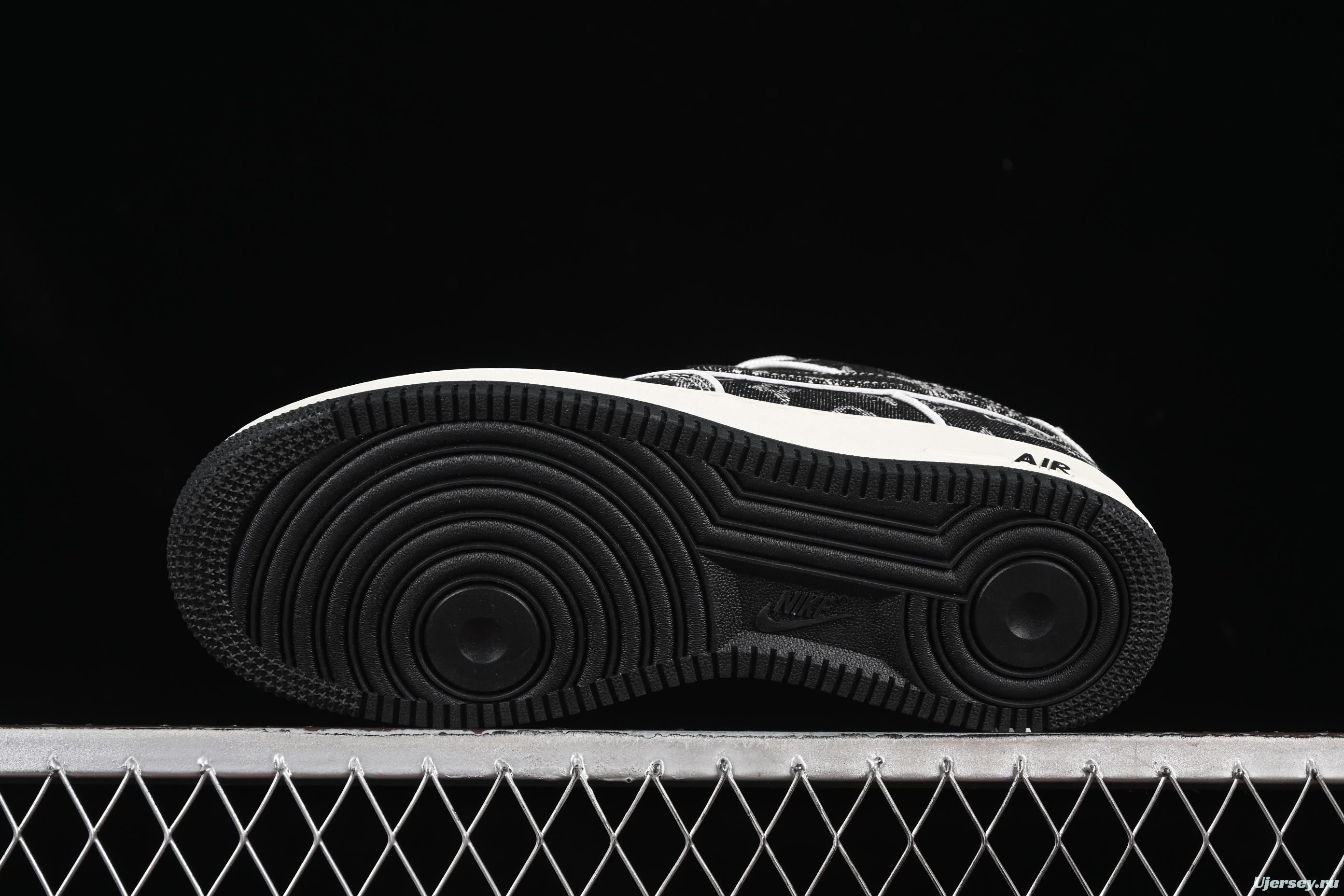 Nike Air Force 1'07 Low LV Collaboration Dark Denim Low-Top Casual Sneakers - SC9207-531