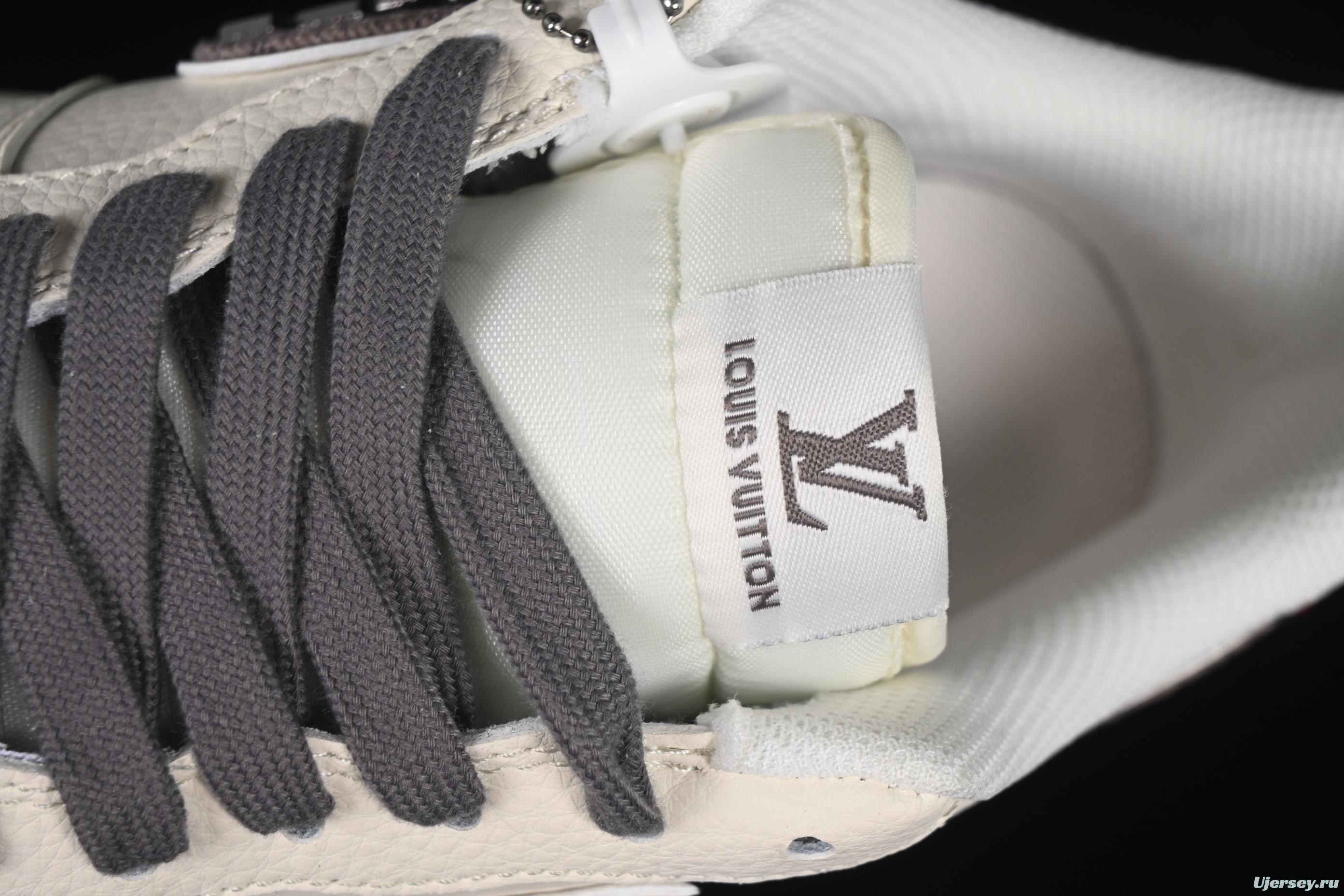 Nike Air Force 1'07 Low LV Collaboration Grey Denim Swoosh Casual Sneakers - XX3168-136