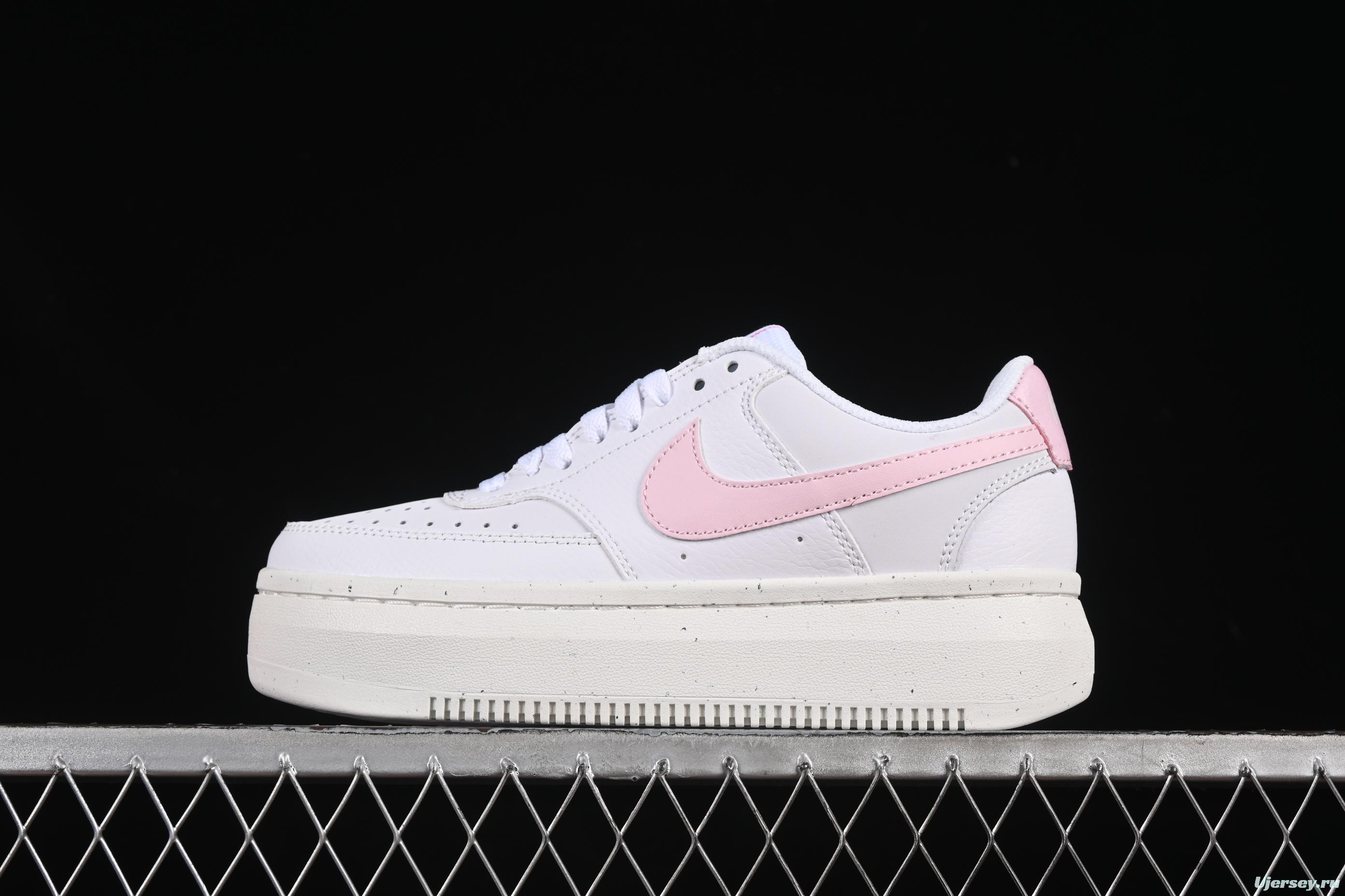 Nike Court Vision Alta Thick-Sole Casual Sneakers for Campus Wear - DZ5394-105