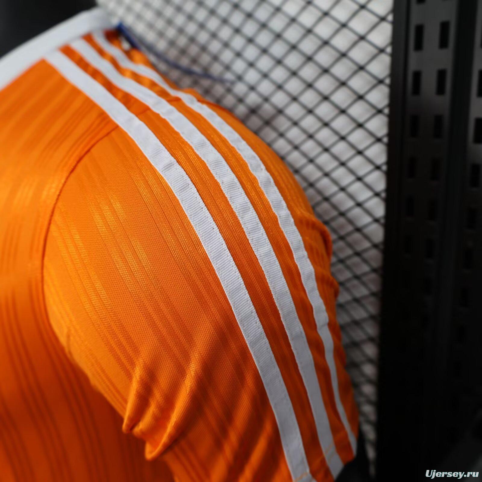 Player Version 2025 Adidas Original Orange Jersey