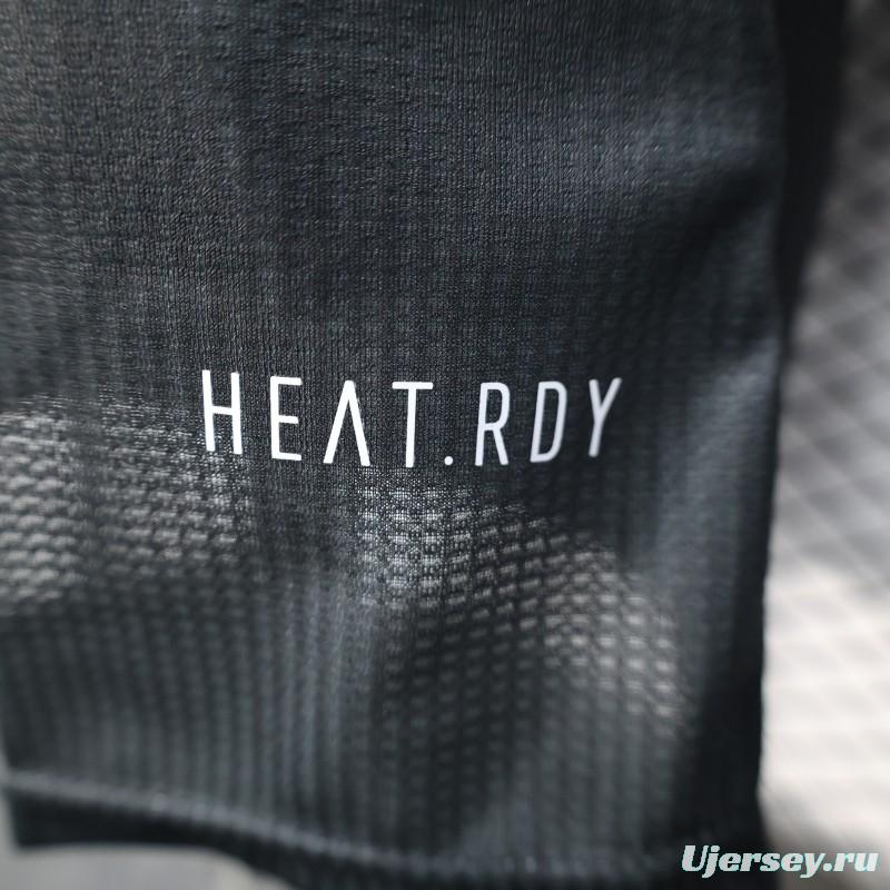 Player Version 2025 Algeria Black with Pink Ornamental Pattern Jersey