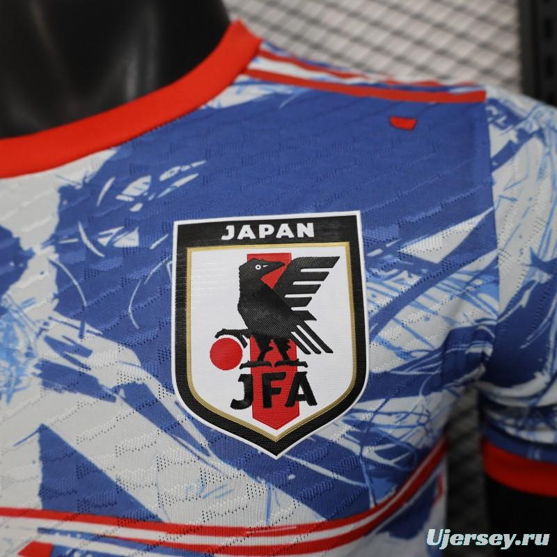 Player Version Japan National Team Special Edition Attack on Titan Mikasa Ackerman Anime Collaboration Jersey