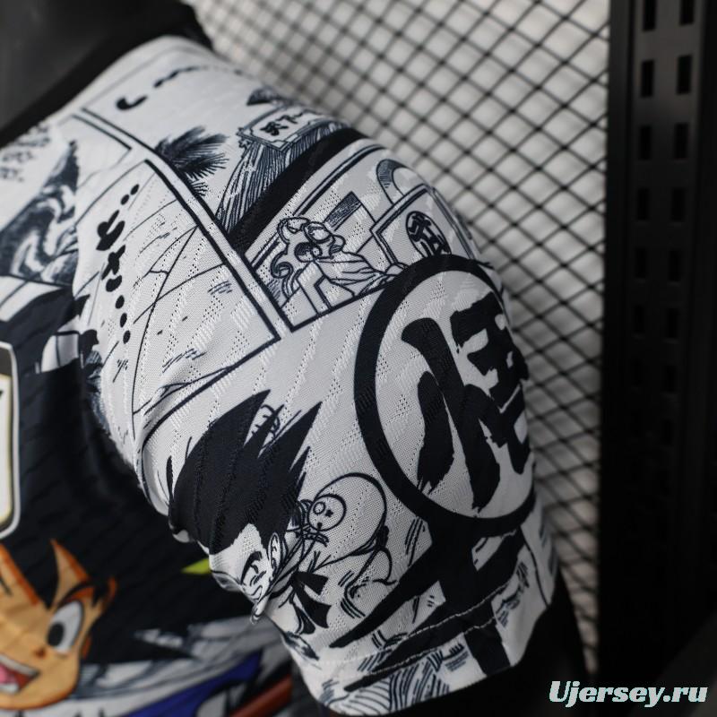 Player Version 2025 Japan White with Dragon Ball Manga Jersey
