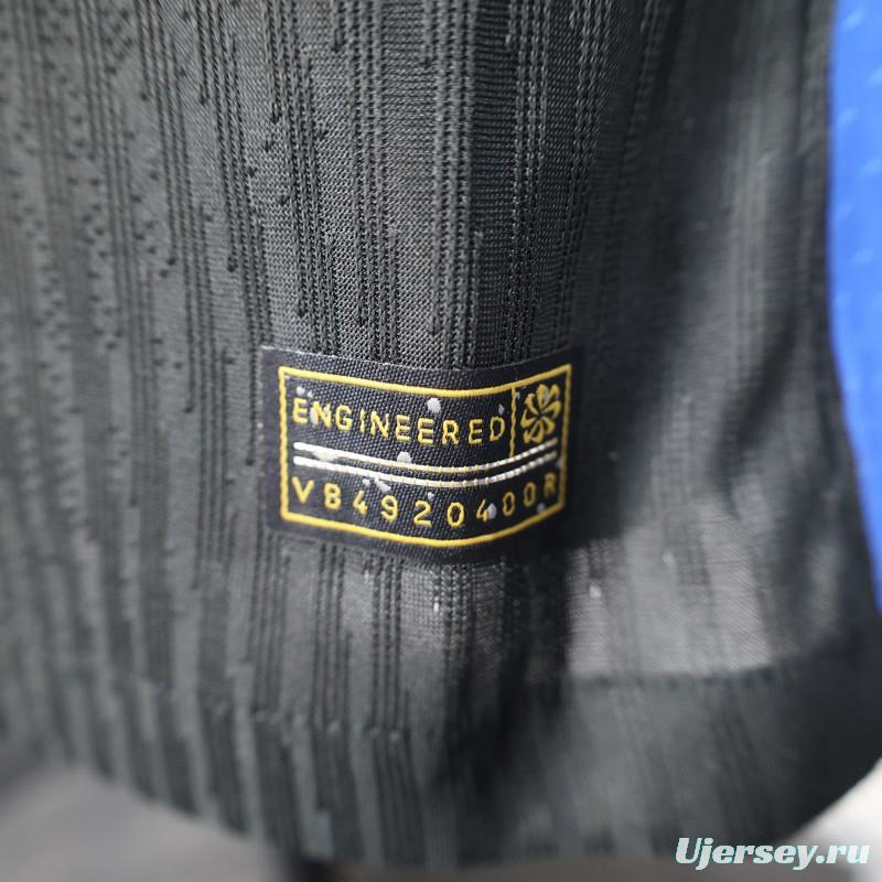 Player Version 24/25 Barcelona x Travis Scott Away Black Jersey With Red Sponsor