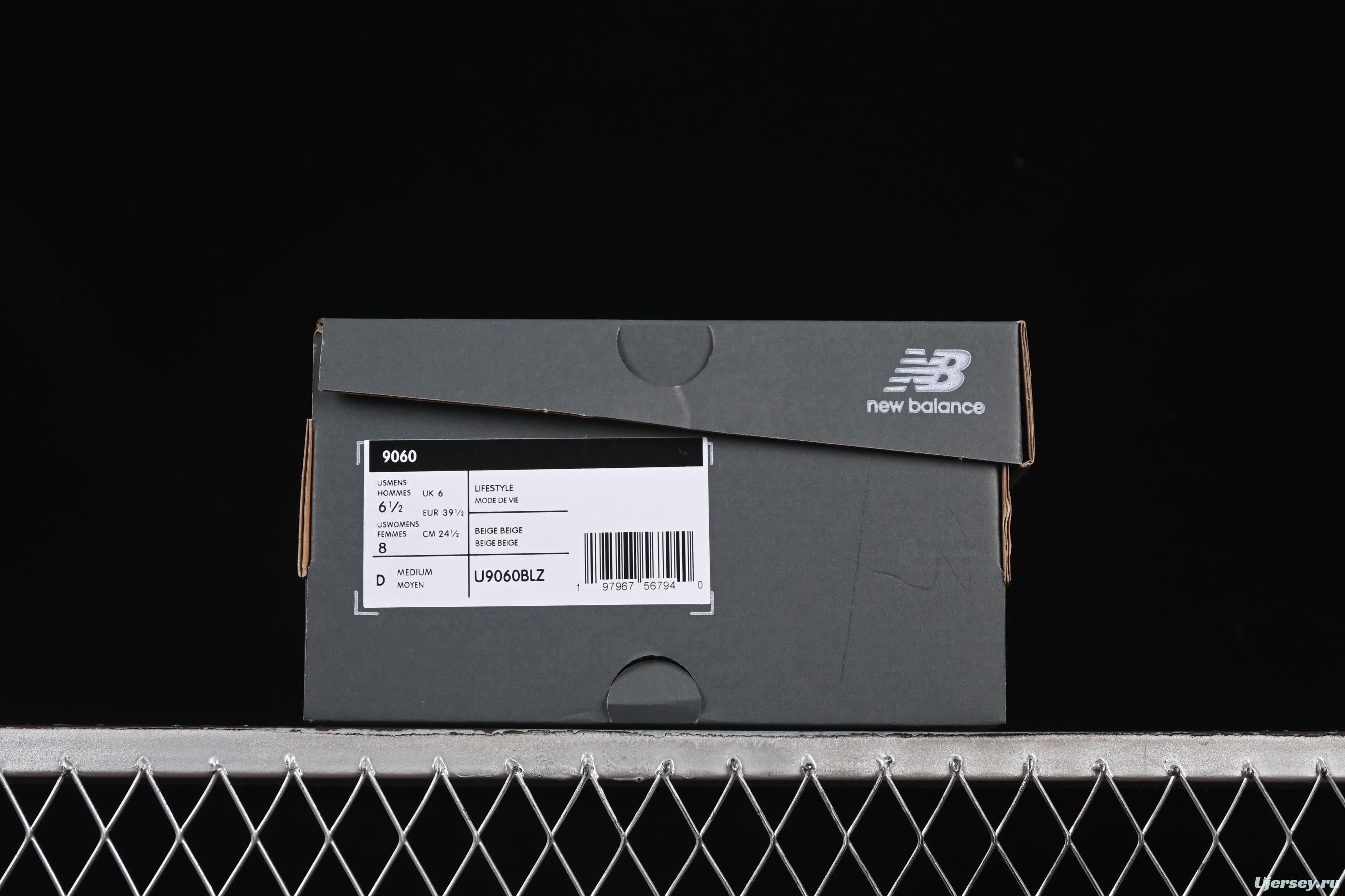 Joe Freshgoods x New Balance 9060 Retro Running Sneakers with ABZORB Cushioning - U9060BLZ