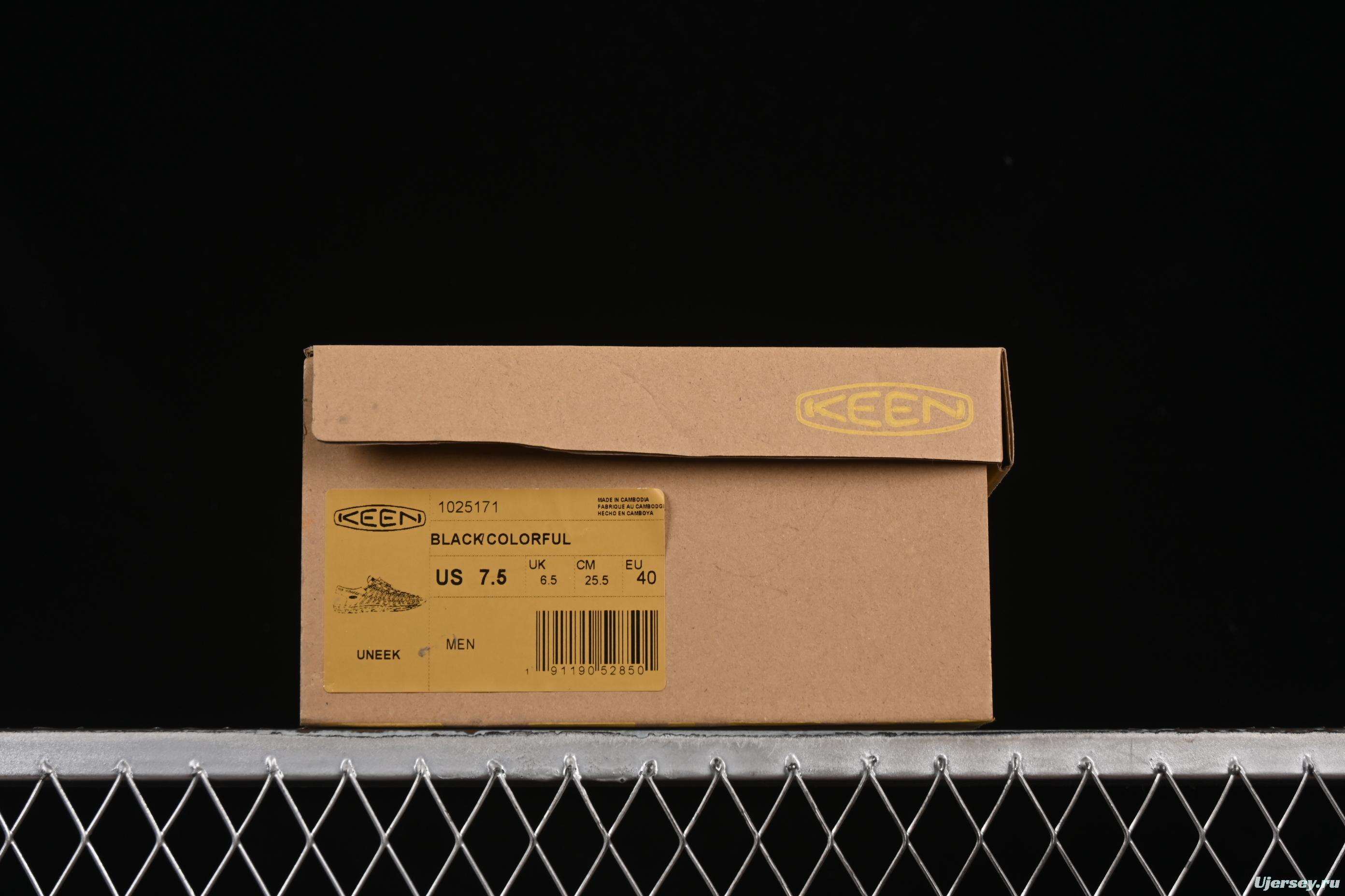 Keen Uneek Flat-M Woven Elastic Strap Outdoor Water Sports Sandals - 1025171