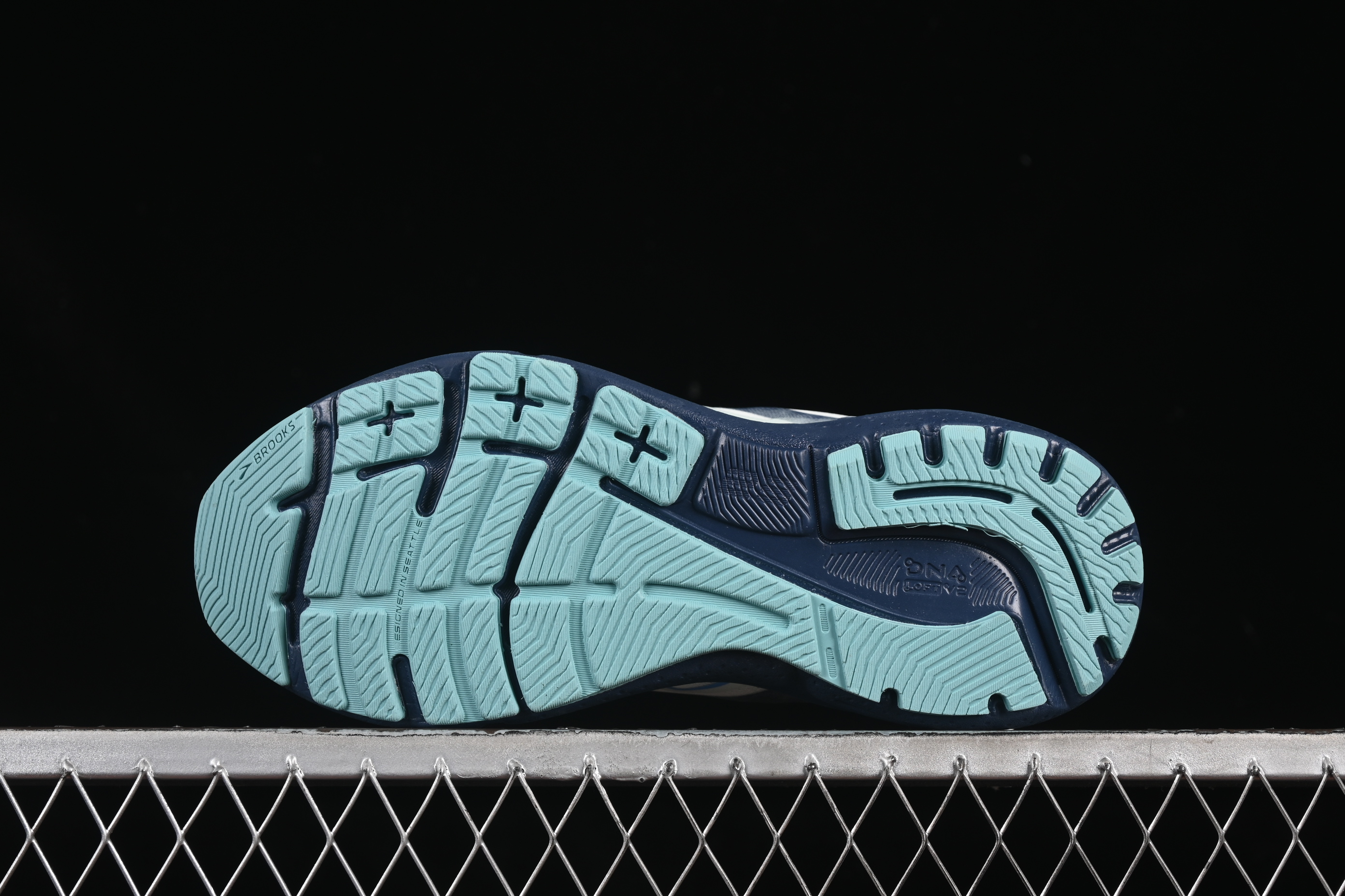 Brooks Adrenaline GTS 23 Running Shoes with Mesh Upper for Enhanced Breathability - 1103911D065