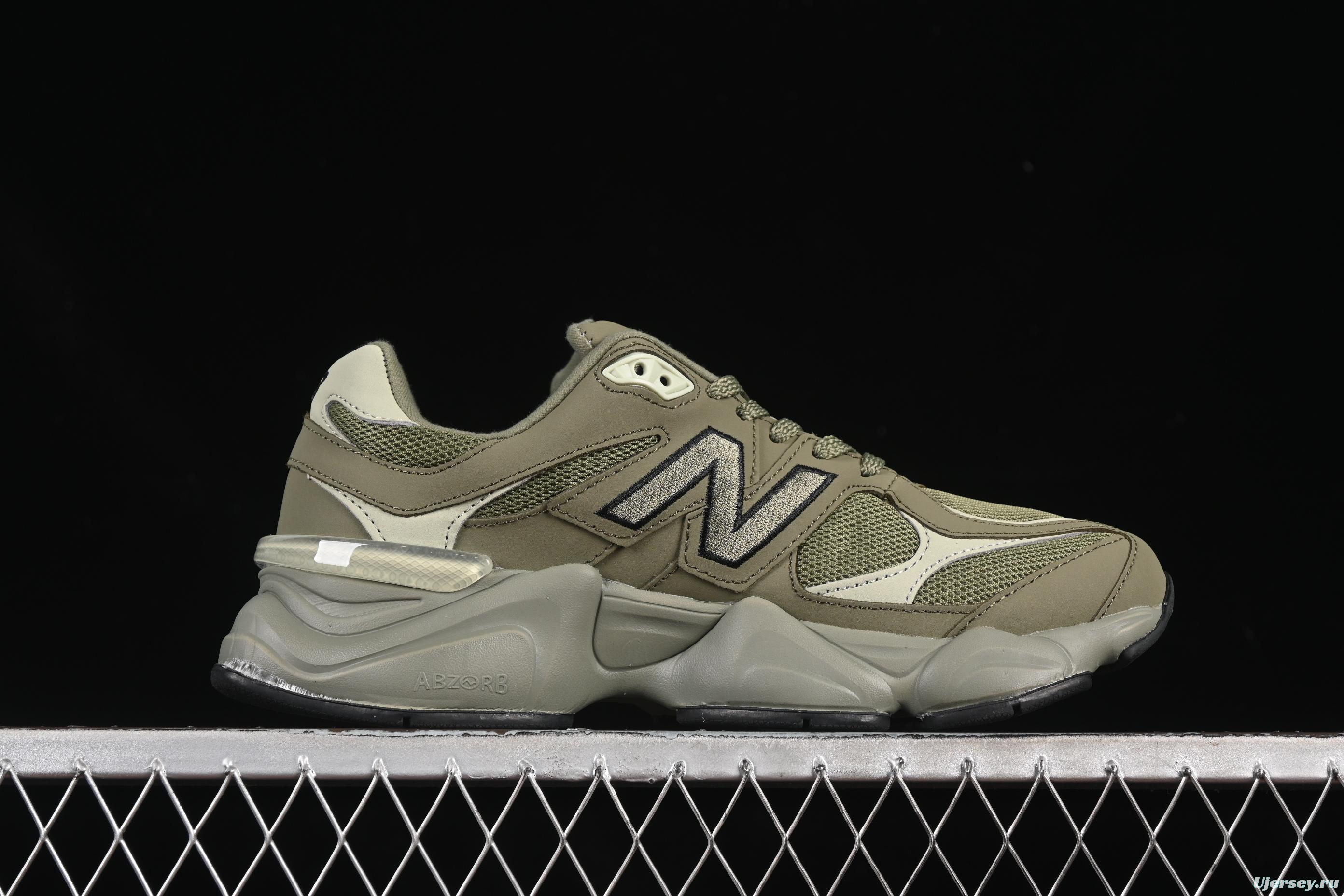 New Balance NB9060 Retro Casual Running Shoes with ABZORB Cushioning - U9060ZGD