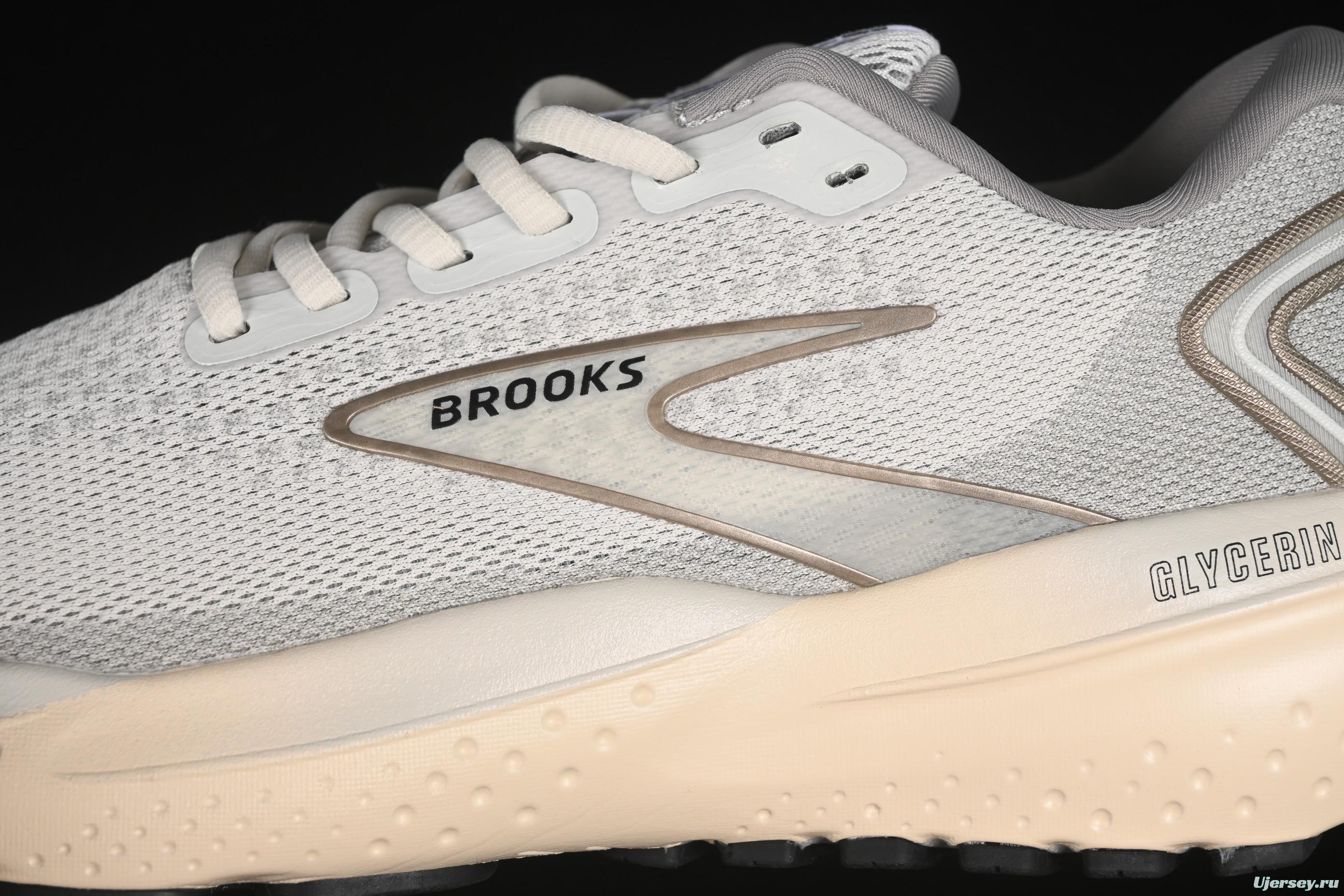 Brooks Glycerin 21 Cushioned Marathon Nitrogen Running Shoes - 1104191D085