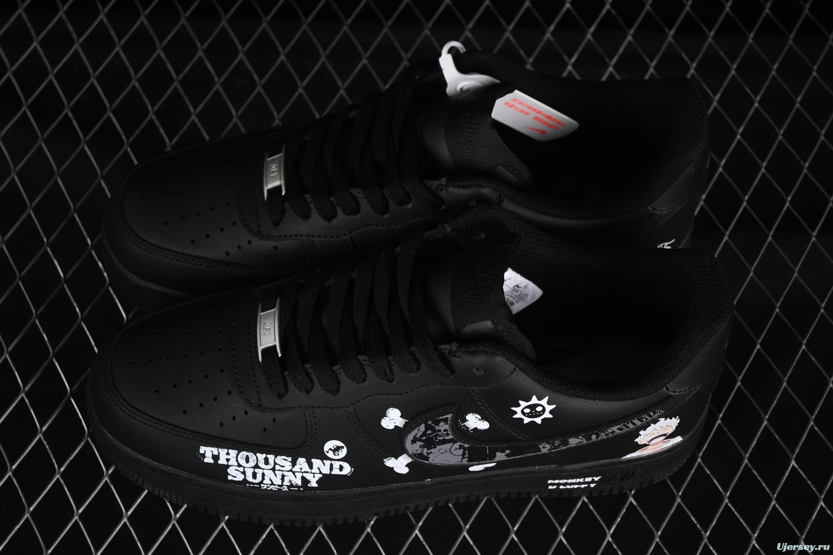 Nike Air Force 1'07 Low "Nica" One Piece Manga Series Gear 5 Nika Casual Sneakers - CW2288-016