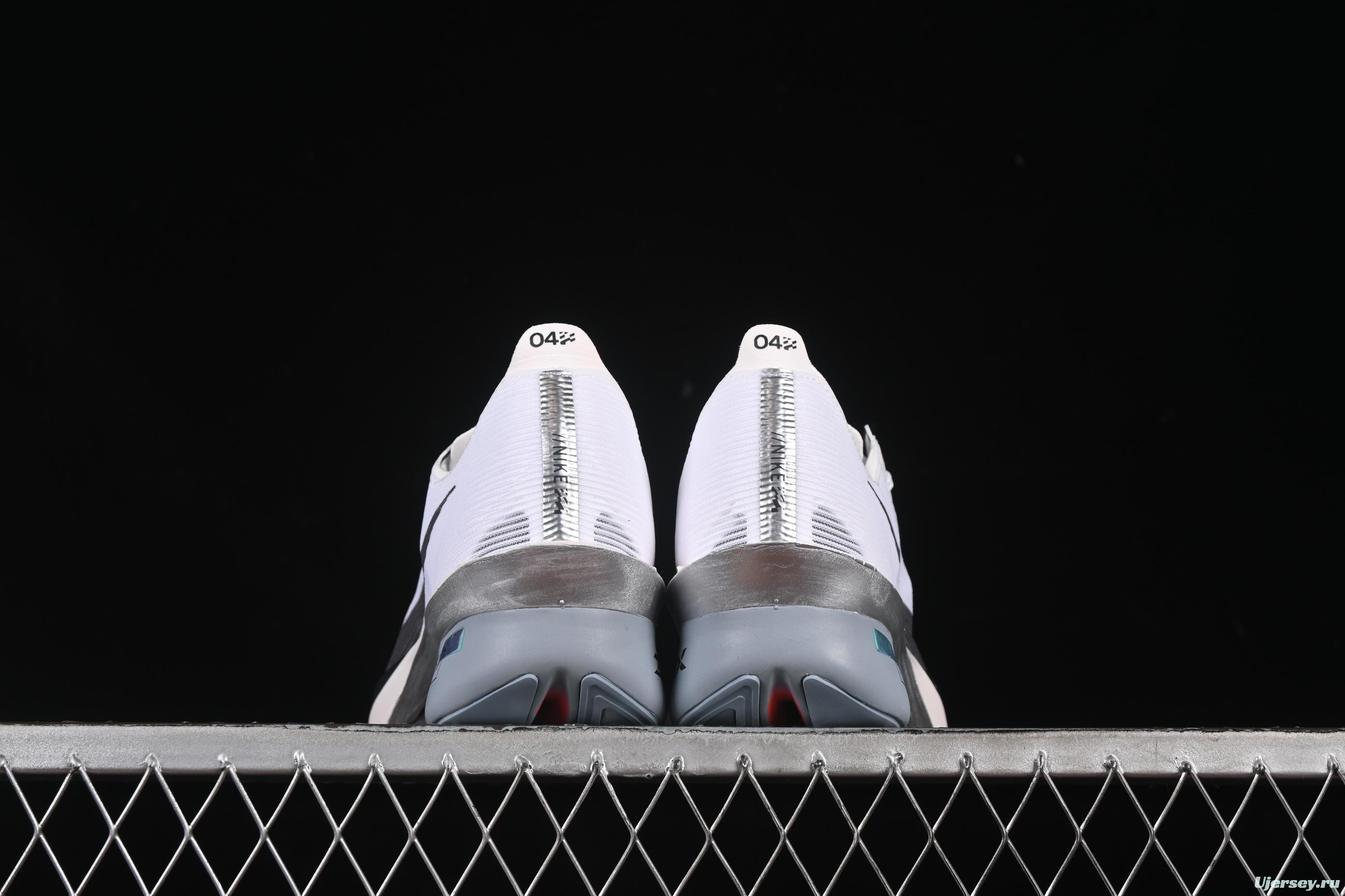 Nike ZoomX Vaporfly NEXT% 4 Marathon Series Road Racing Ultra-Light Cushion Running Shoes - HF6414-100