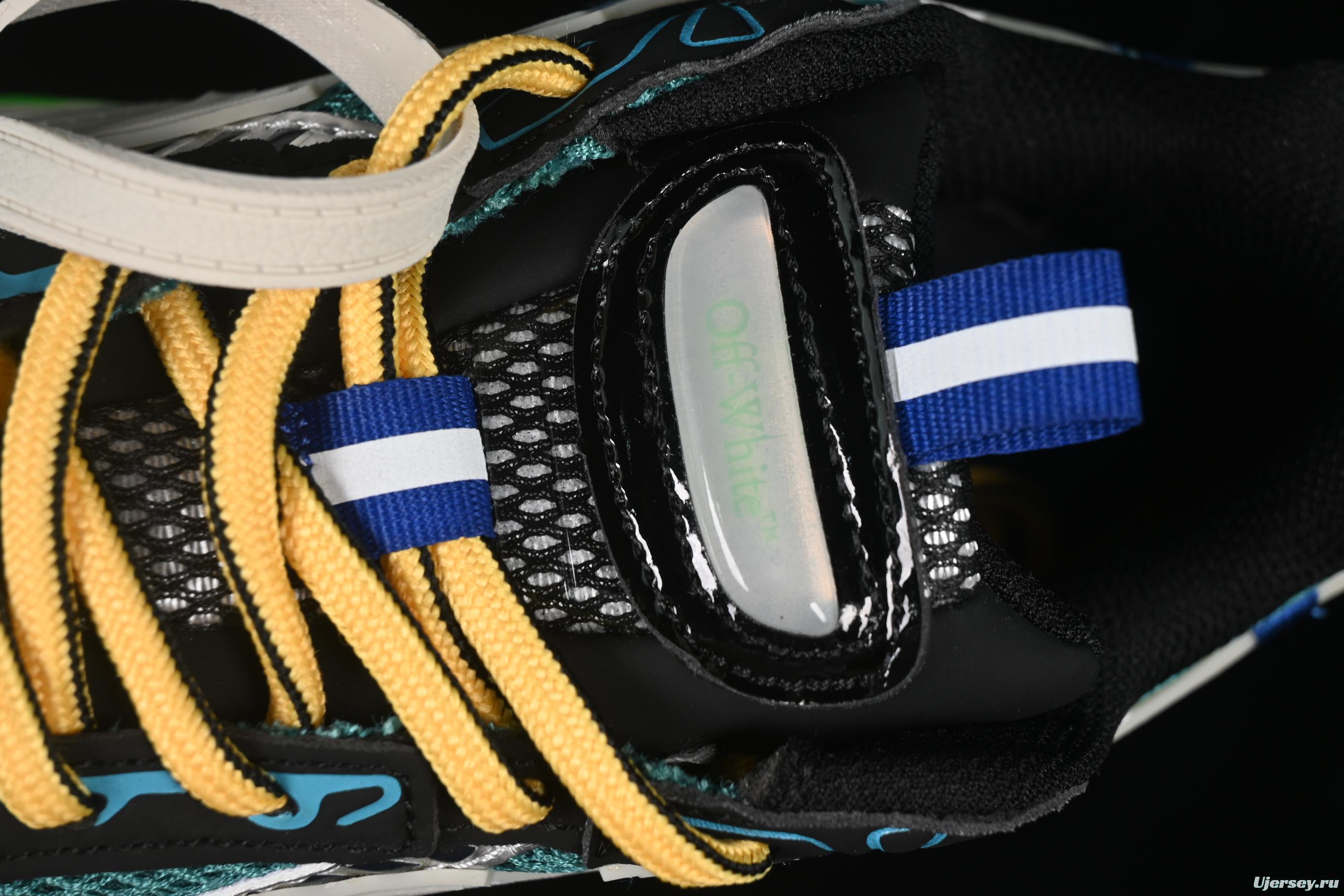 Off-White Be Right Low-Top Lifestyle Sneakers in Grey Green - C.D4