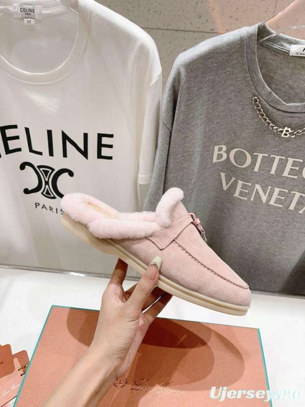 2024 Slippers LP Pink Suede Slippers