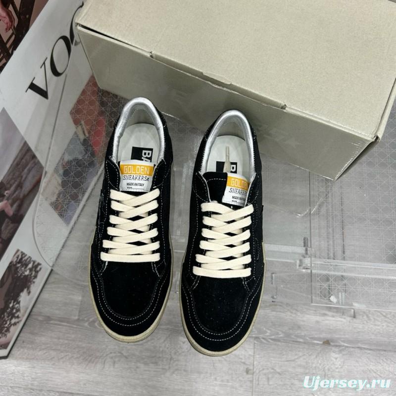 2024 Unisex GGDB Black Suede Sneakers MJ00260