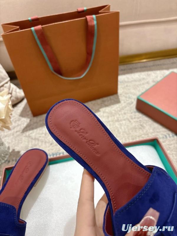 2025 Slippers LP Blue Suede Slide LY00000