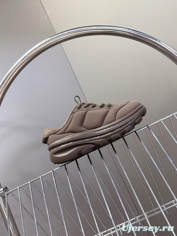 2025 Unisex Marni Brown Fabric Sneakers