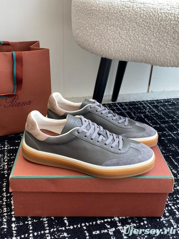 2024 Unisex LP Grey Suede Leather Plimsolls MJ00320