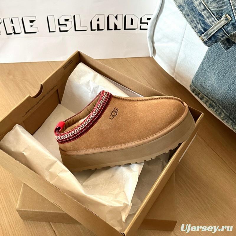 2024 UGG brown suede Slippers MJ00230