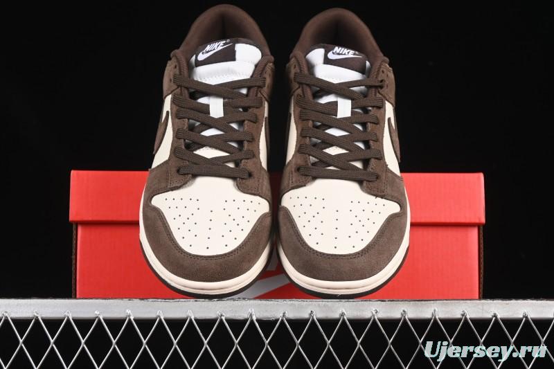 Nike SB Dunk Low White Mocha Low-Top Casual Skate Shoes - FQ8249-104