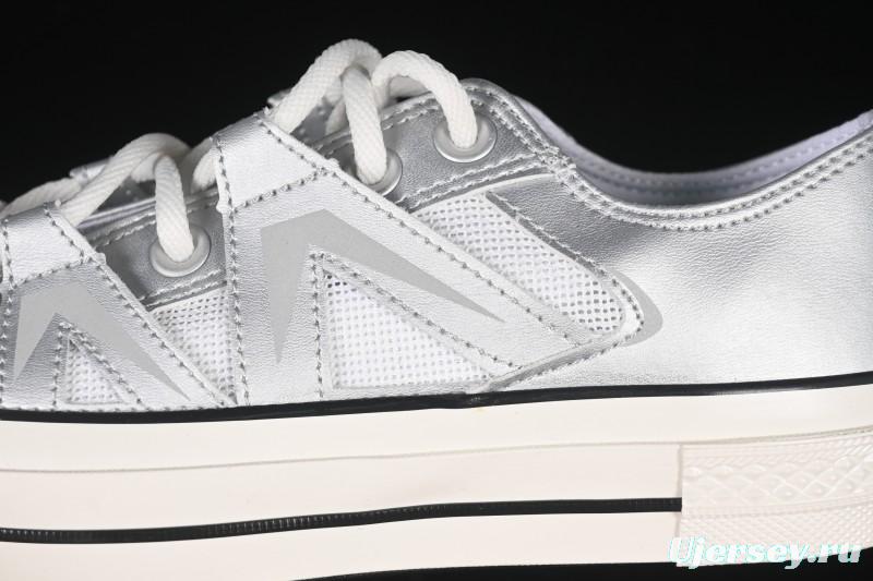 Converse Chuck 1970s Future Silver Low-Top Casual Sneakers - A15188C