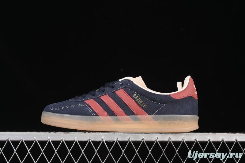 Adidas Originals Gazelle Indoor Retro Casual Slip-Resistant Wear-Resistant Low-Top Skate Shoes - JH5404