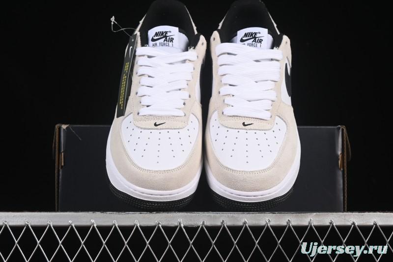 Nike Air Force 1'07 Low Casual Sneakers with Full-Length Air Cushion - IB6388-100