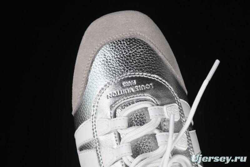 Louis Vuitton Sneakerina Round Toe Lace-Up Ballet Style Flat Training Shoes - N.F6