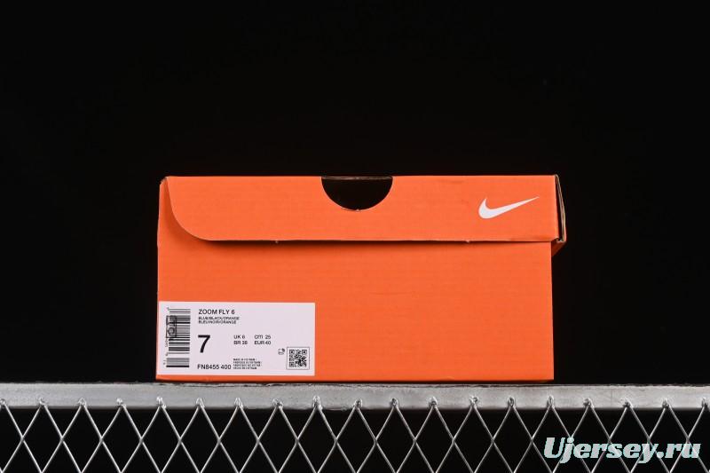 Nike Zoom Fly 6 Ultra-Lightweight Responsive Running Shoes with Carbon Fiber Plate - FN8455-400