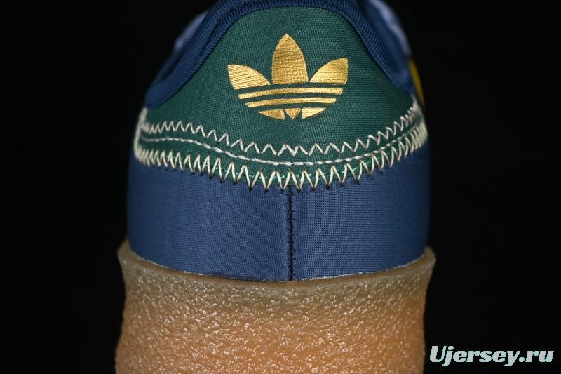 Adidas Originals Gazelle S By JR5408 Clot Collaboration Platform Casual Slip-Resistant Wear-Resistant Low-Top Sneakers