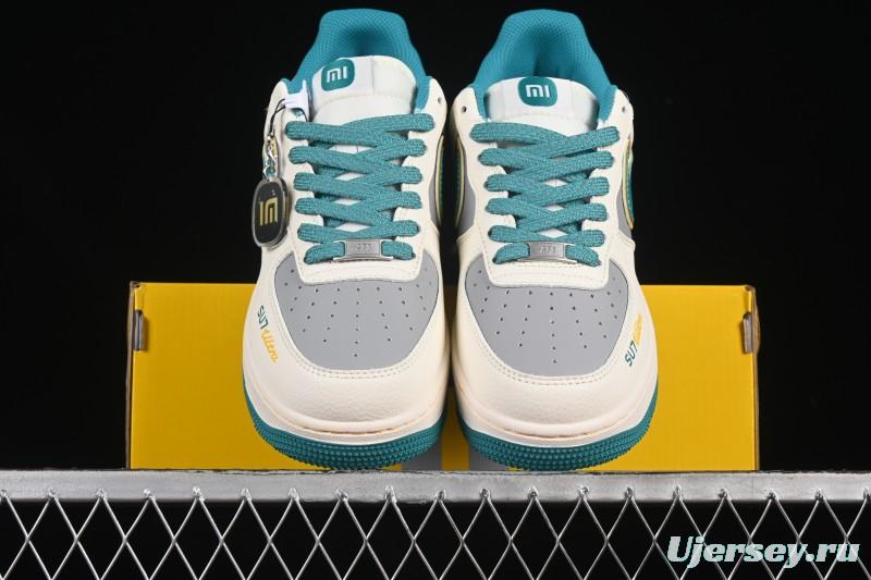 Nike Air Force 1 '07 Low Xiaomi Collaboration Gulf Blue Casual Sneakers - SS1168-208