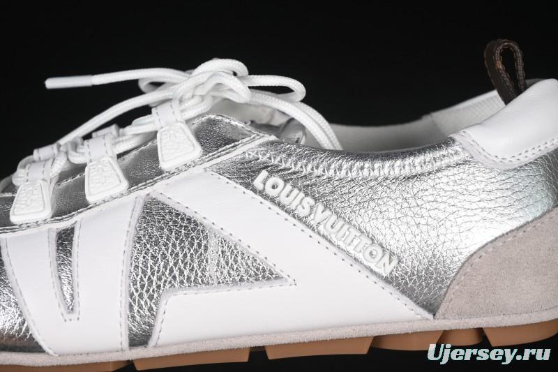 Louis Vuitton Sneakerina Round Toe Lace-Up Ballet Style Flat Training Shoes - N.F6