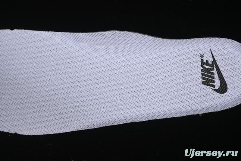 Nike Air Force 1 '07 Low LV Collaboration Black Denim Red Swoosh Casual Sneakers - LW9279-001