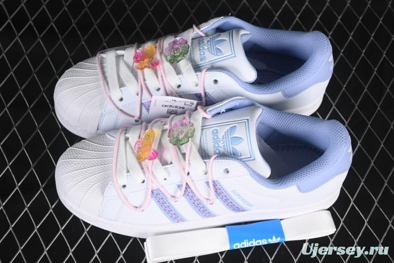 Adidas Superstar II Casual Sneakers with Shell Toe Design - JR1332