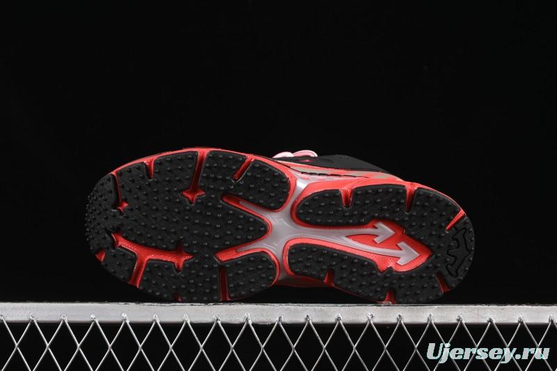 Off-White Be Right Low-Top Lifestyle Casual Shoes in Black Red