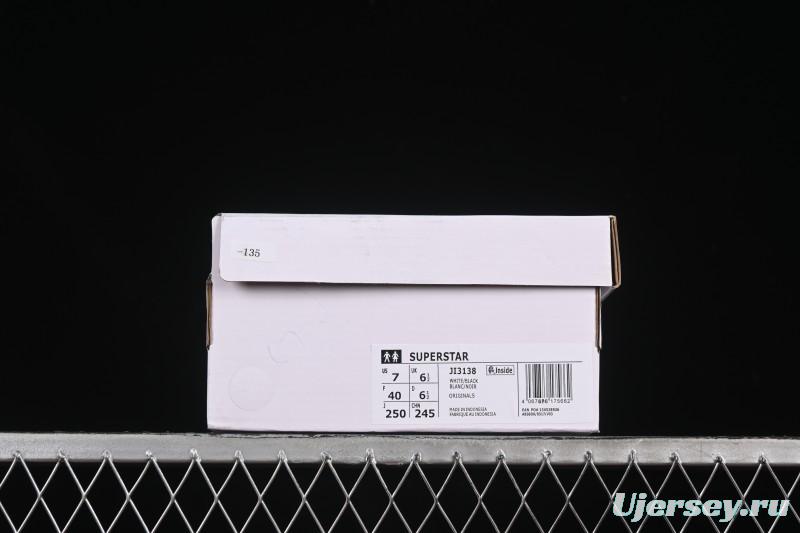 Adidas Superstar JI3138 Shell Toe Casual Skate Shoes