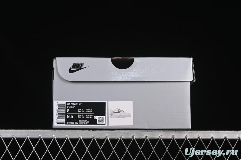 Nike Air Force 1'07 Low East Fence Drunk Chinese Style Gradient Yellow Low-Top Casual Sneakers - ZH0316-082