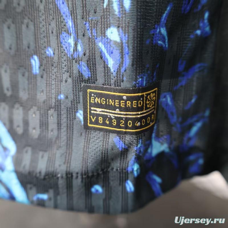 Player Version 25/26 Inter Milan Blue with Camouflage Pattern Jersey