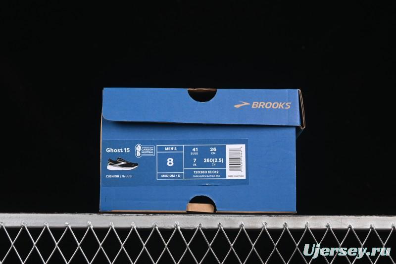 Brooks Ghost 15 Low-Cut Breathable Cushioned Support Casual Running Shoes - 1203801B012