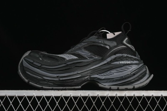 Balenciaga Platform Thick Sole Lace-Up Retro Casual Shoes - WPLTF1011